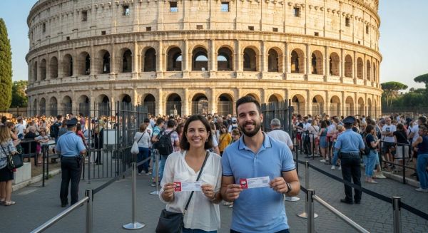 Billet coupe-file pour Rome : le meilleur moyen d'éviter les files d'attente